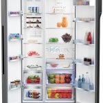 Beko BSB641X 641L Side by Side Fridge Open Fridge high.jpeg