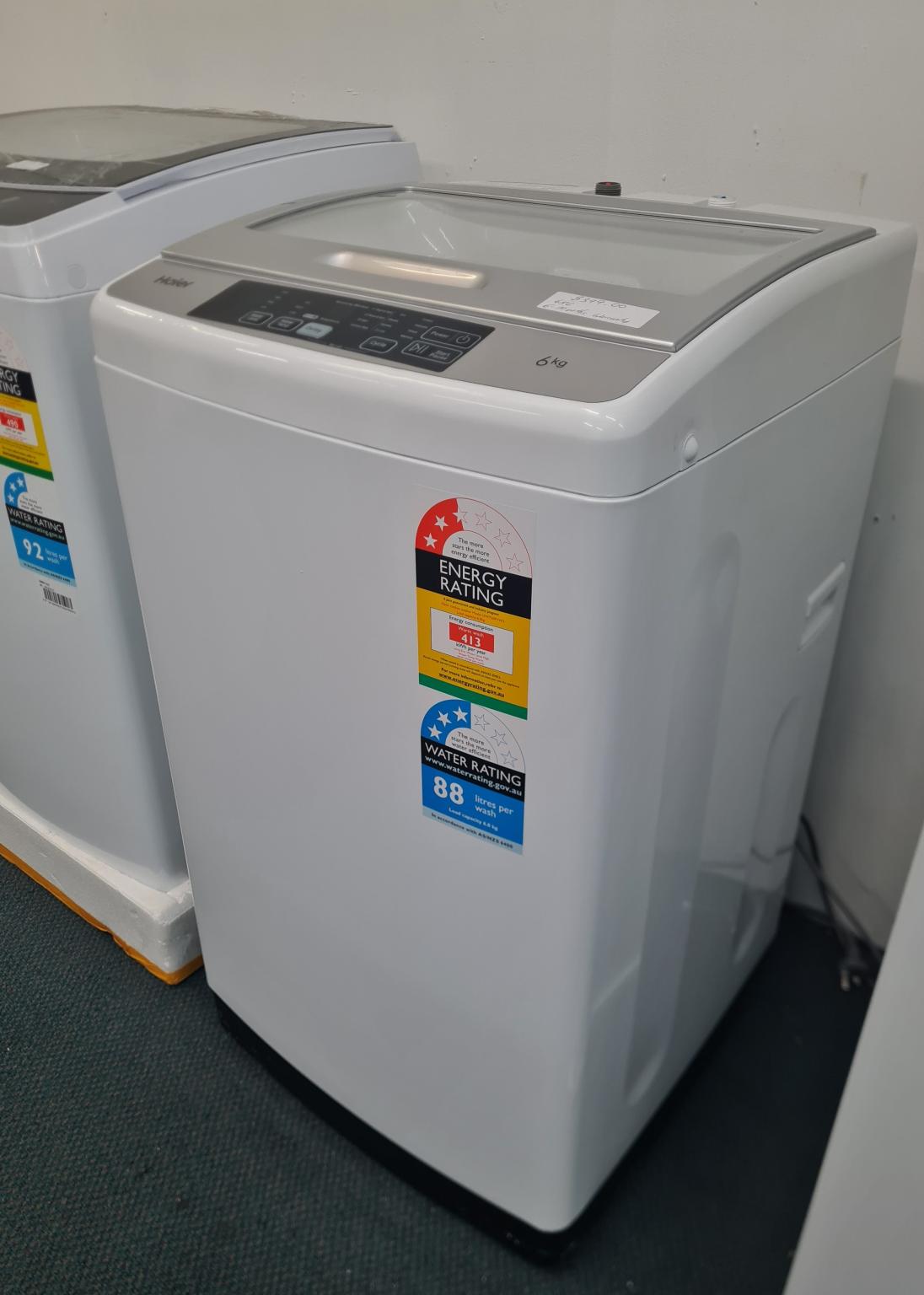 New Haier 6kg Top Load Washing Machine HWT60FVW3 Shop Zone