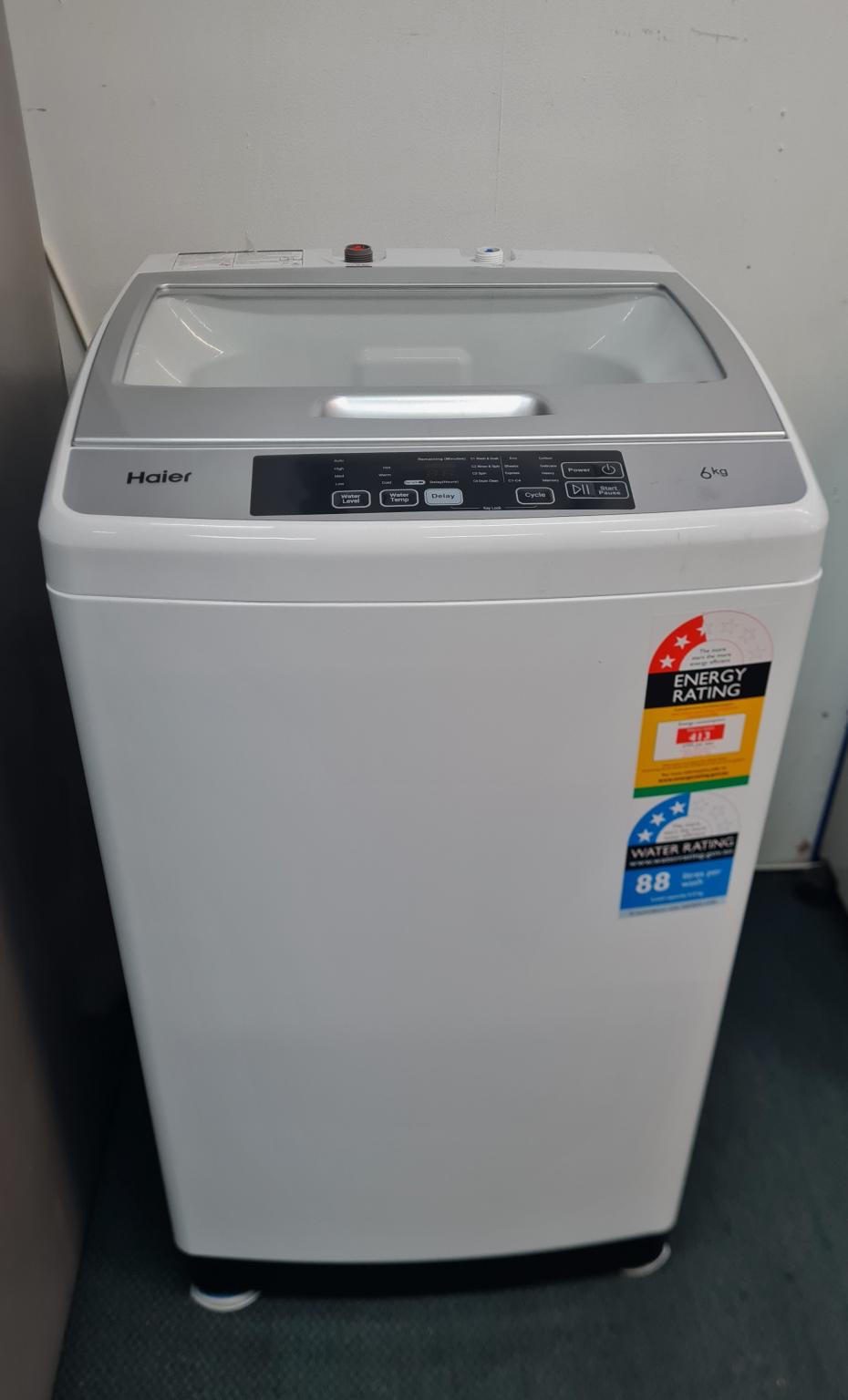 New Haier 6kg Top Load Washing Machine HWT60FVW3 Shop Zone